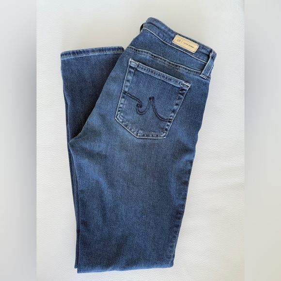 AG Prima Ankle Jeans | Size 28 | Medium Wash | Excellent Preloved Condition - Picture 2 of 9